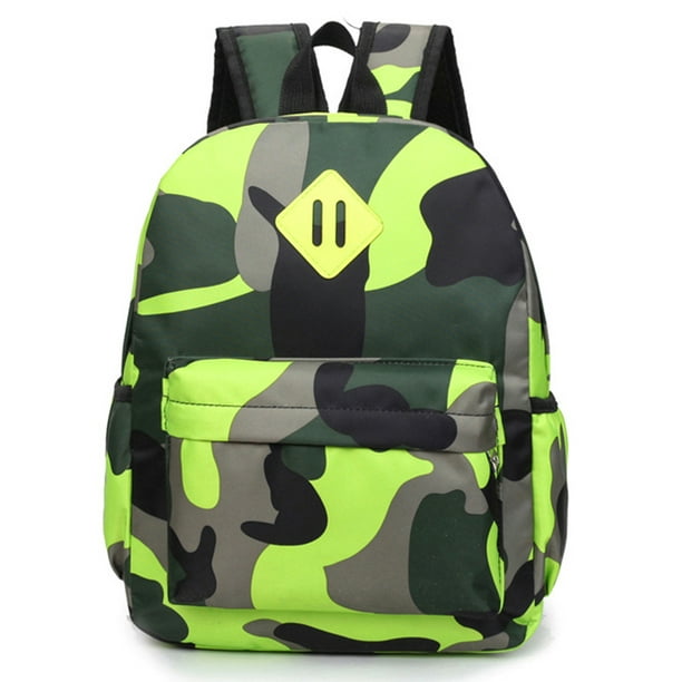 Upixel Camo Childrens Backpack Camouflage Green 